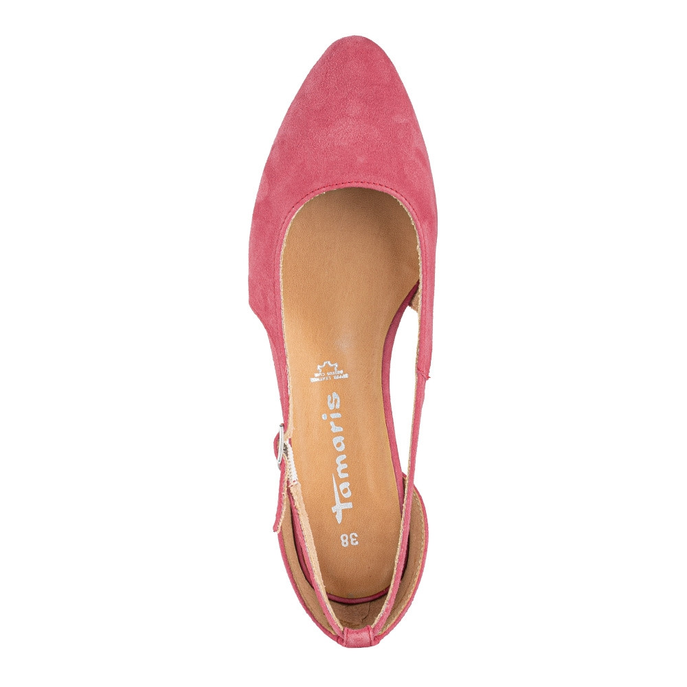 detail Dámské baleríny TAMARIS TAM-10102686-S2 červená