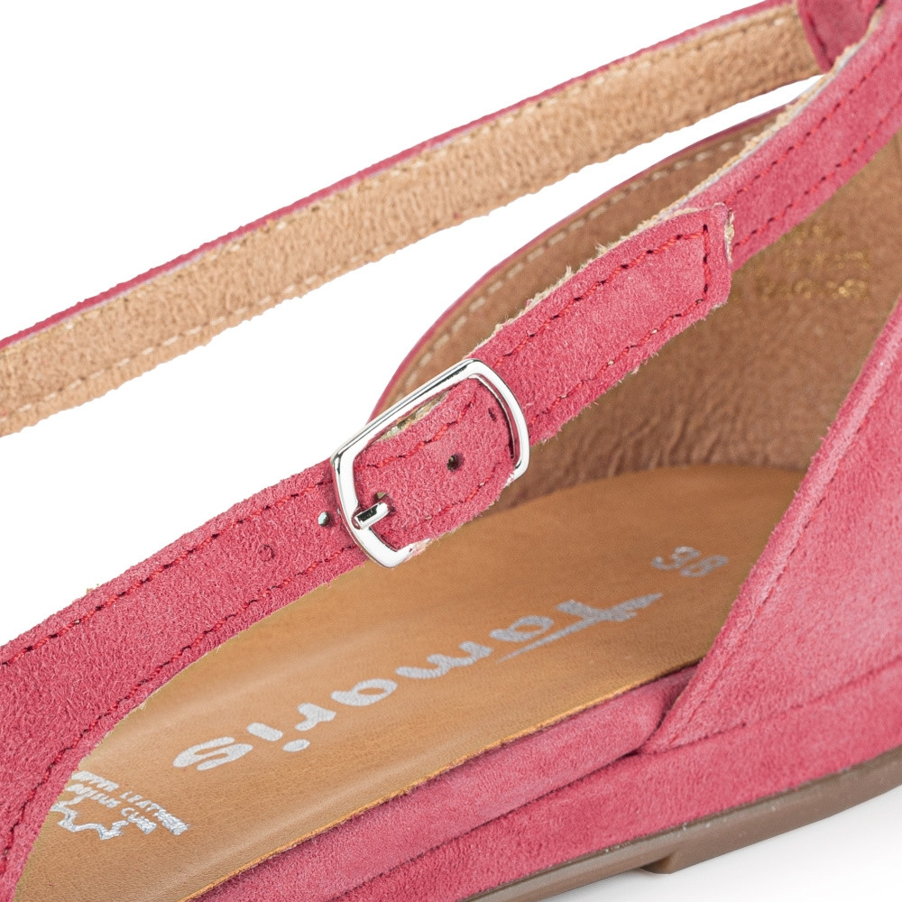 detail Dámské baleríny TAMARIS TAM-10102686-S2 červená