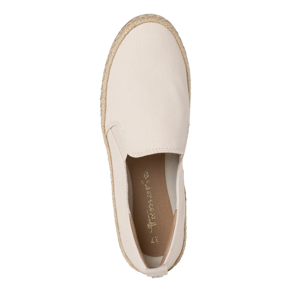 detail Dámské mokasíny TAMARIS TAM-10102700-S2 béžová