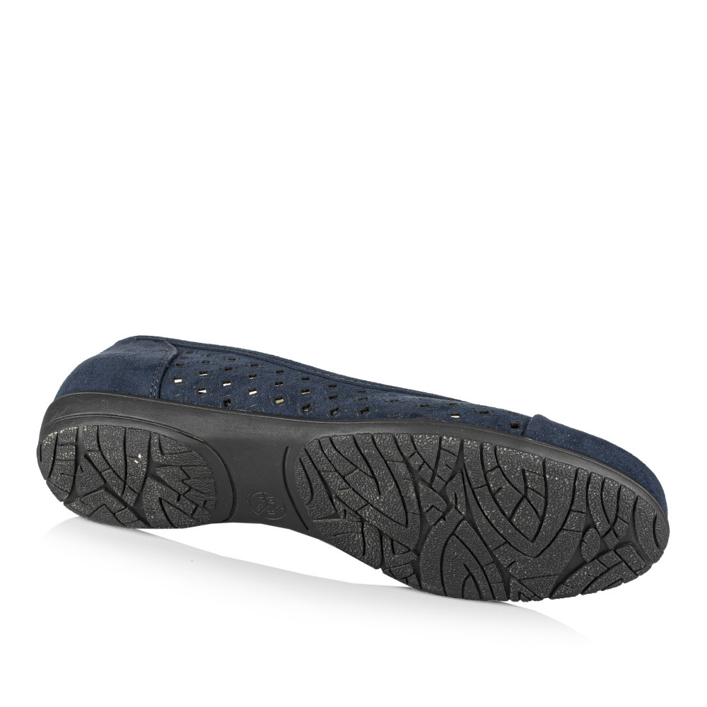 detail Dámské baleríny JANA 22169-28-805 modrá S2