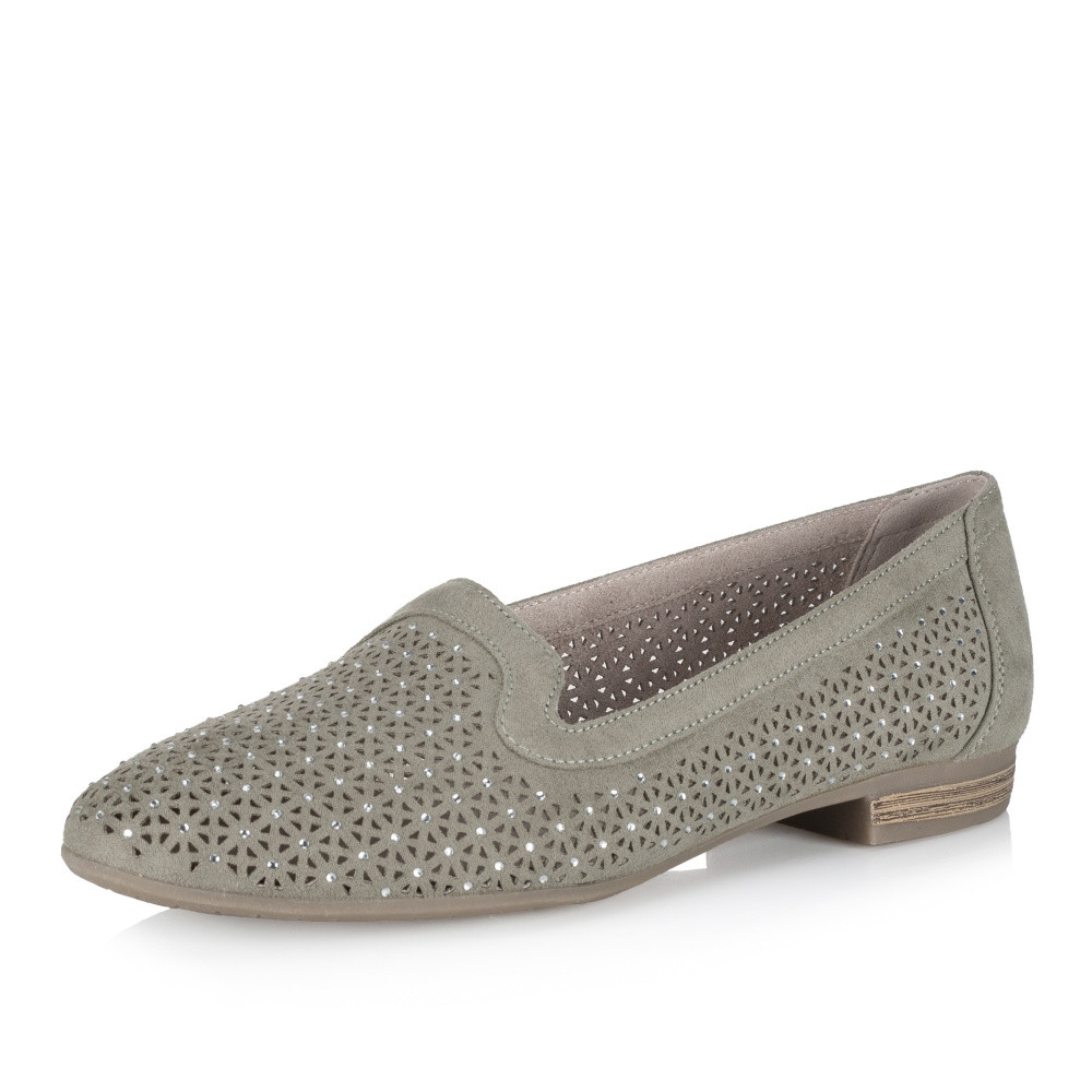 detail Dámské mokasíny JANA JAN-10102756-S2 zelená