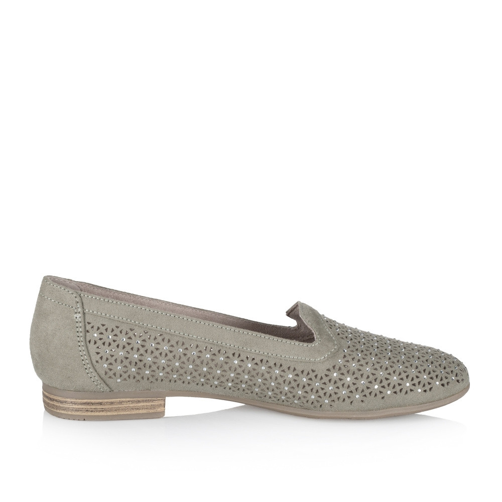 detail Dámské mokasíny JANA JAN-10102756-S2 zelená