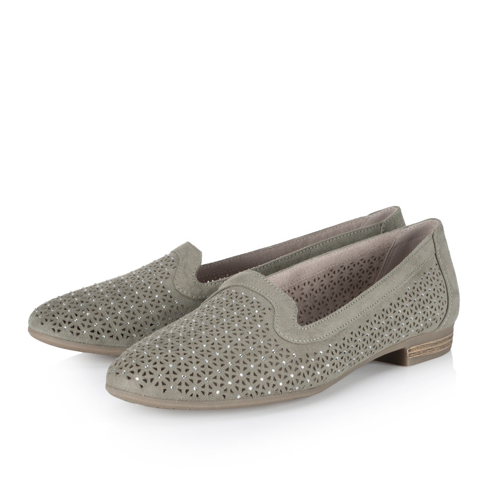 detail Dámské mokasíny JANA JAN-10102756-S2 zelená