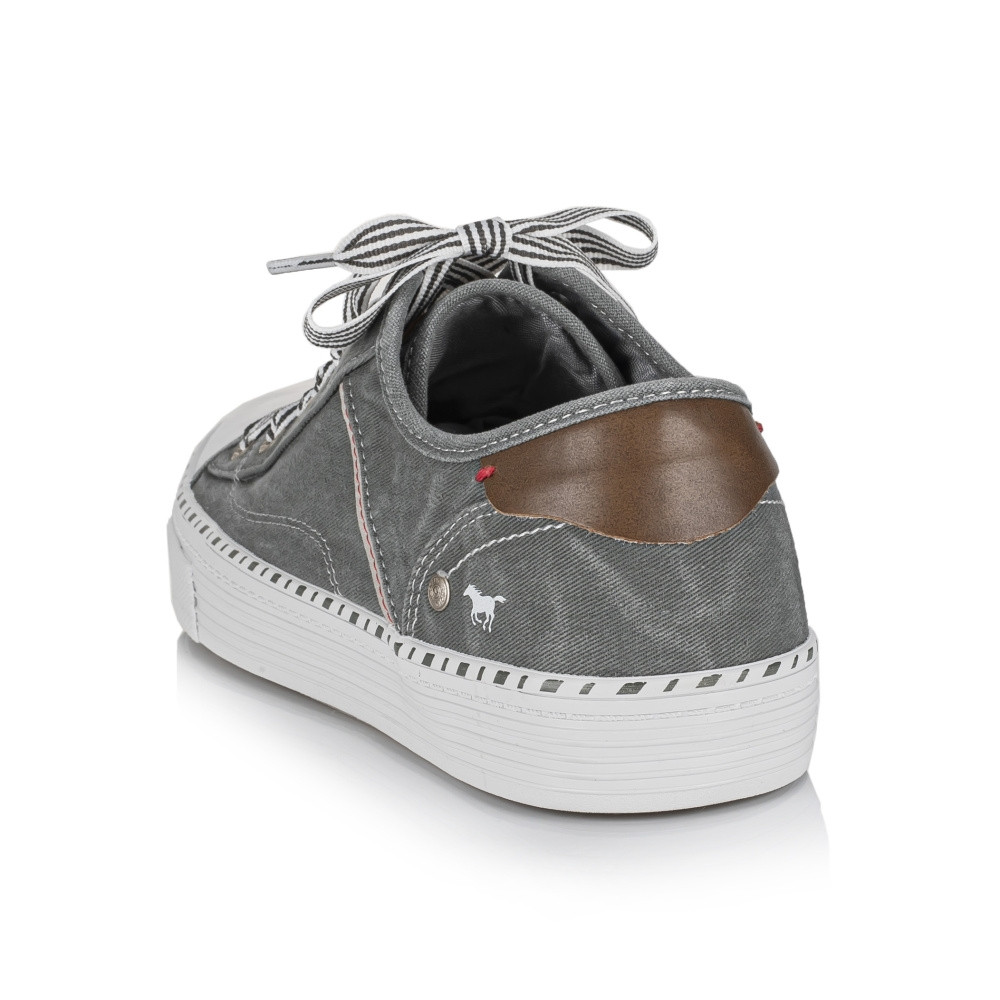 detail Dámské tenisky MUSTANG 1376301-72 šedá S2