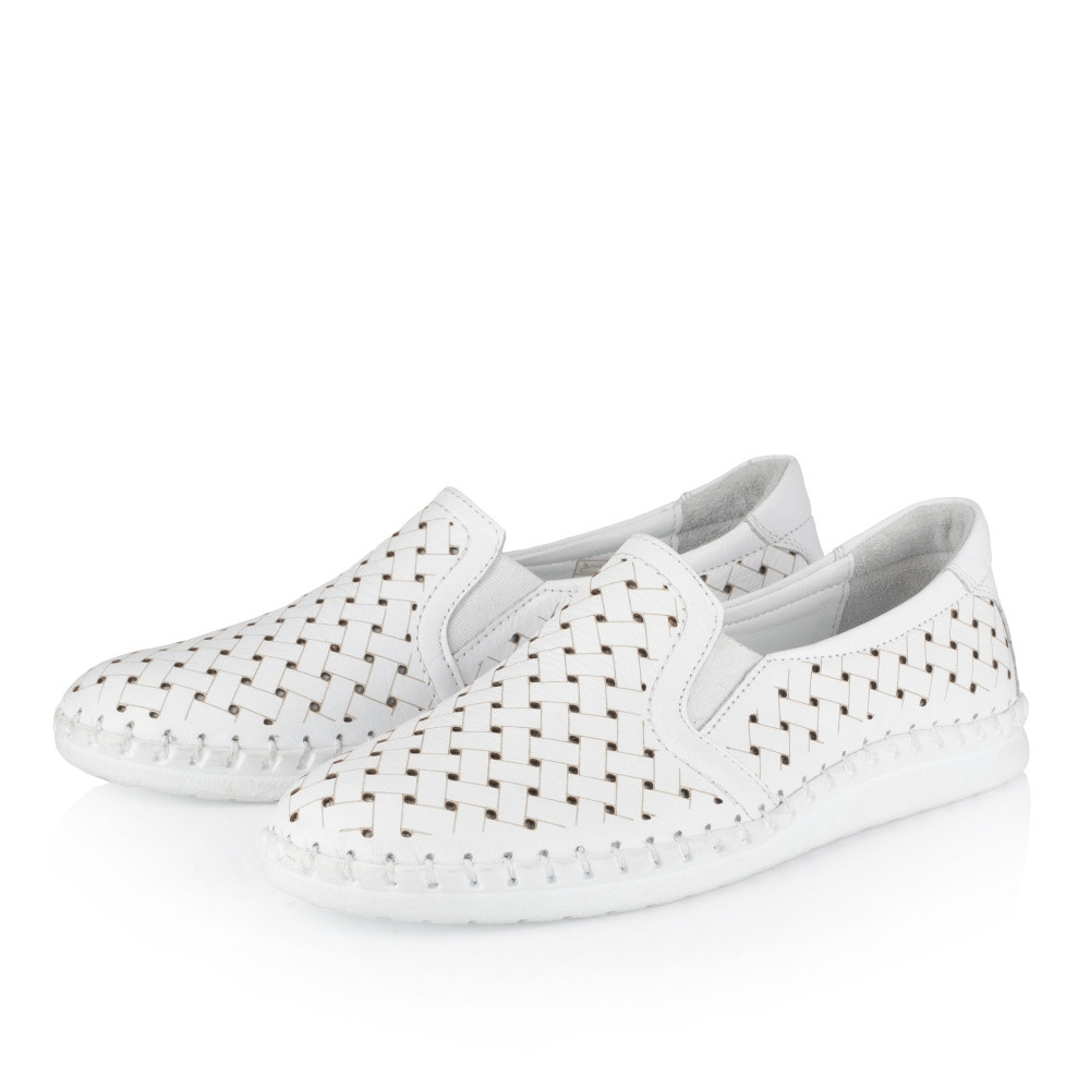 detail Dámské mokasíny IBERIUS IBE-10102844-S2 bílá