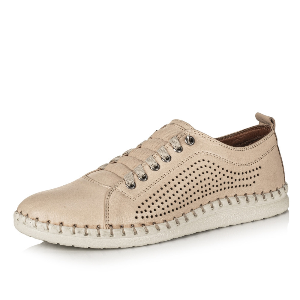 detail Dámské polobotky IBERIUS 064-6019 béžová S2