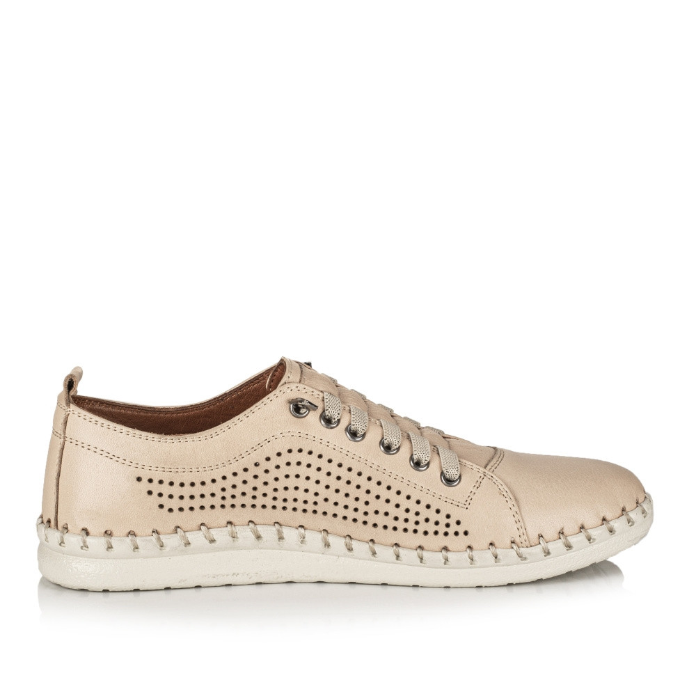 detail Dámské polobotky IBERIUS 064-6019 béžová S2