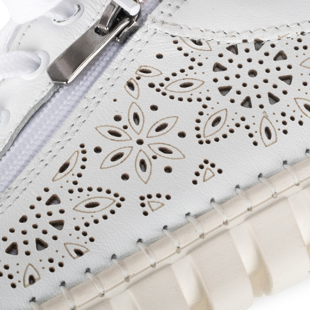 detail Dámské polobotky IBERIUS IBE-10102856-S2 bílá