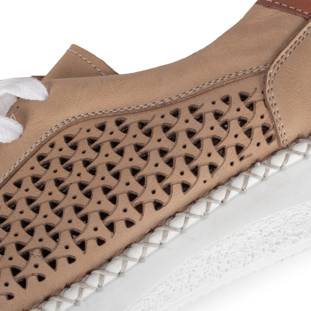 detail Dámské polobotky IBERIUS IBE-10102858-S2 béžová