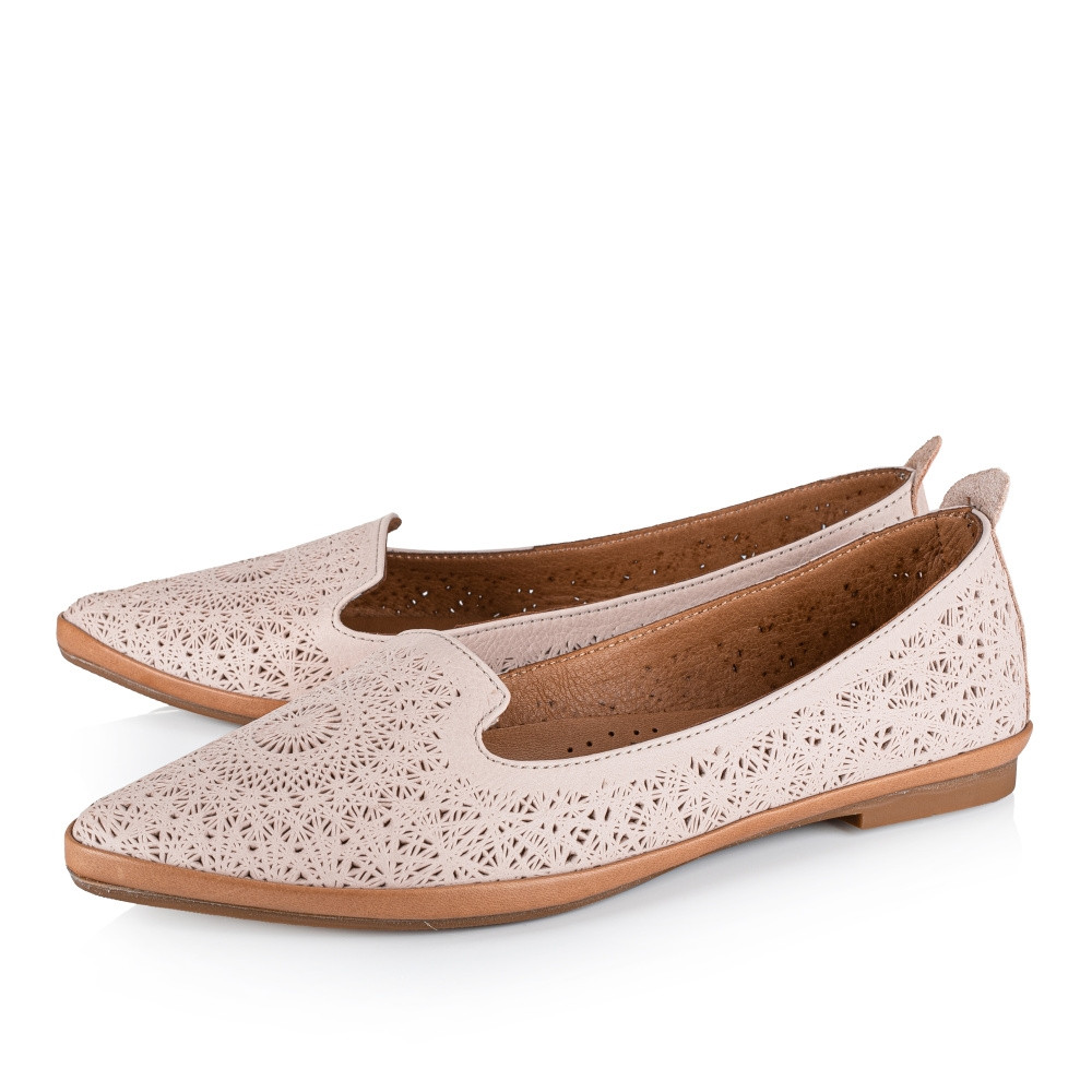 detail Dámské mokasíny IBERIUS 066-1509 béžová S2