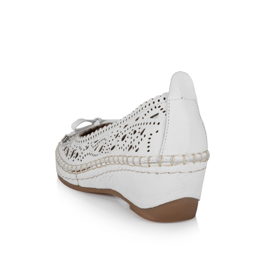 detail Dámské mokasíny IBERIUS 174-2109-1 bílá S2