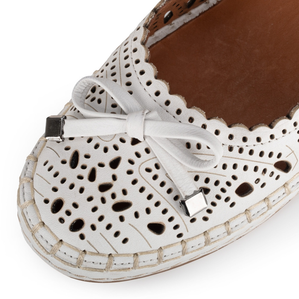 detail Dámské mokasíny IBERIUS 174-2109-1 bílá S2