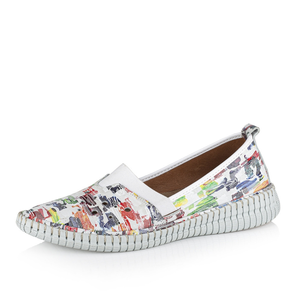 detail Dámské mokasíny IBERIUS 2849-737 modrá S2