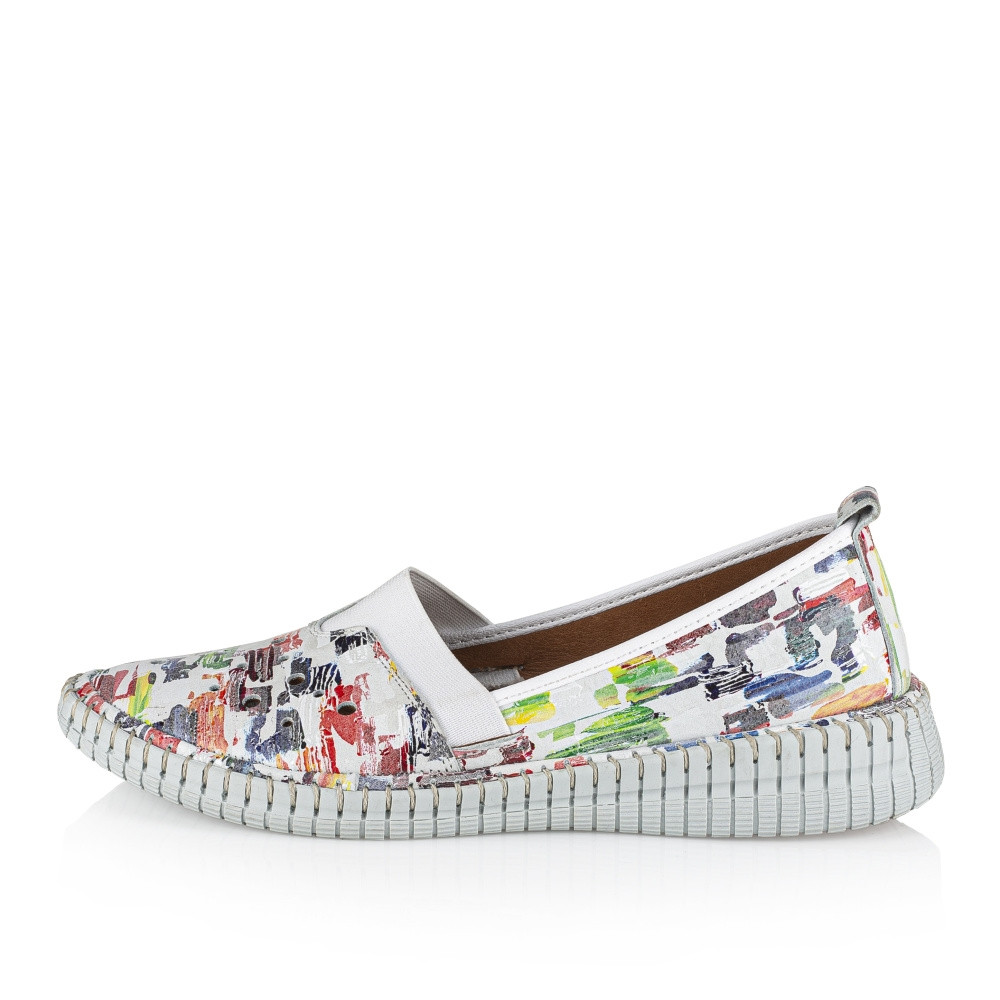 detail Dámské mokasíny IBERIUS 2849-737 modrá S2