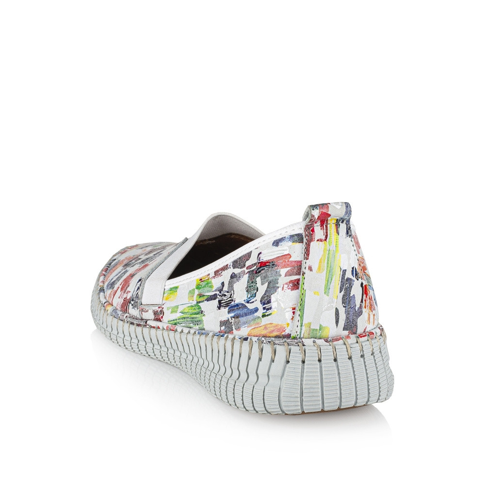 detail Dámské mokasíny IBERIUS 2849-737 modrá S2