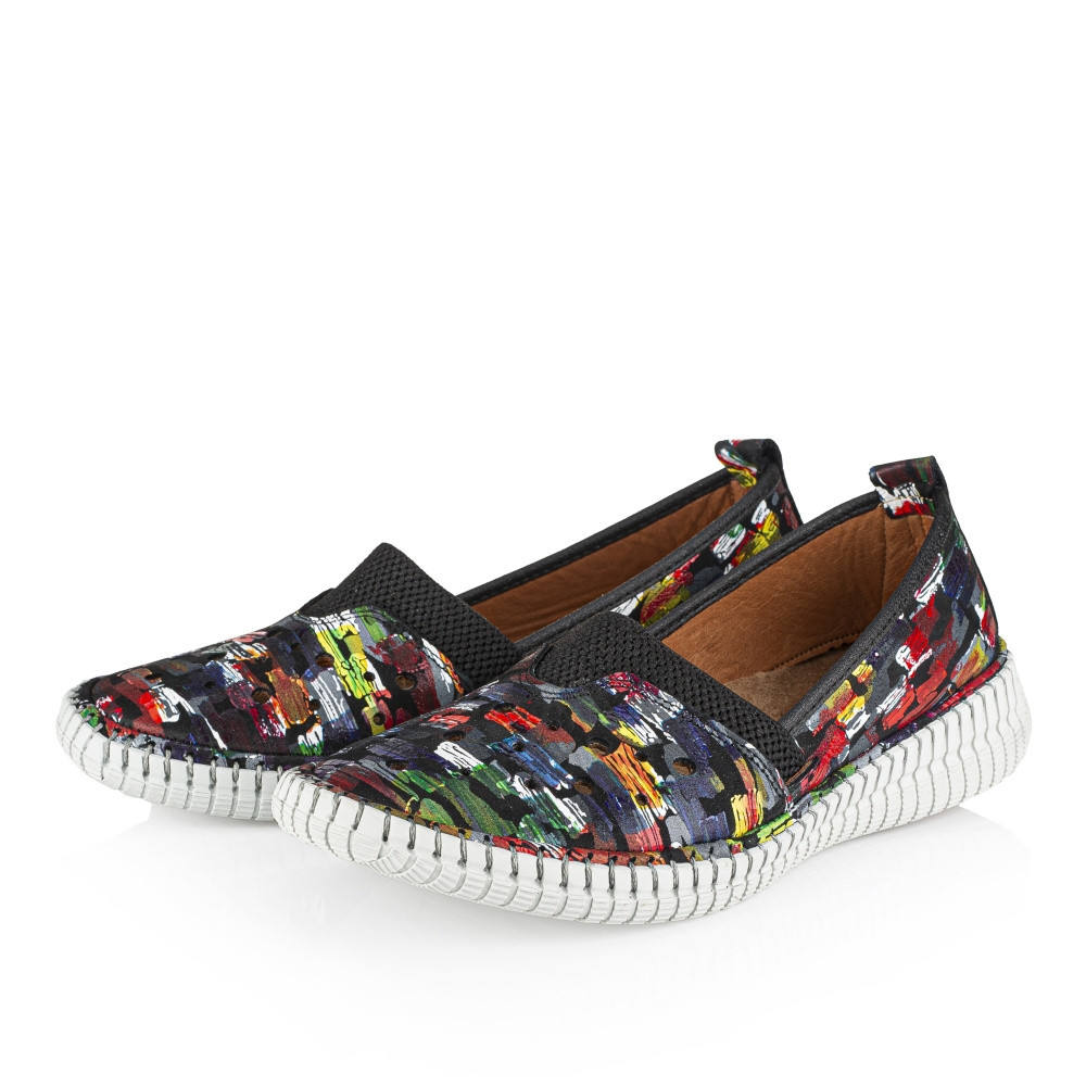 detail Dámské mokasíny IBERIUS 2849-742 černá S2