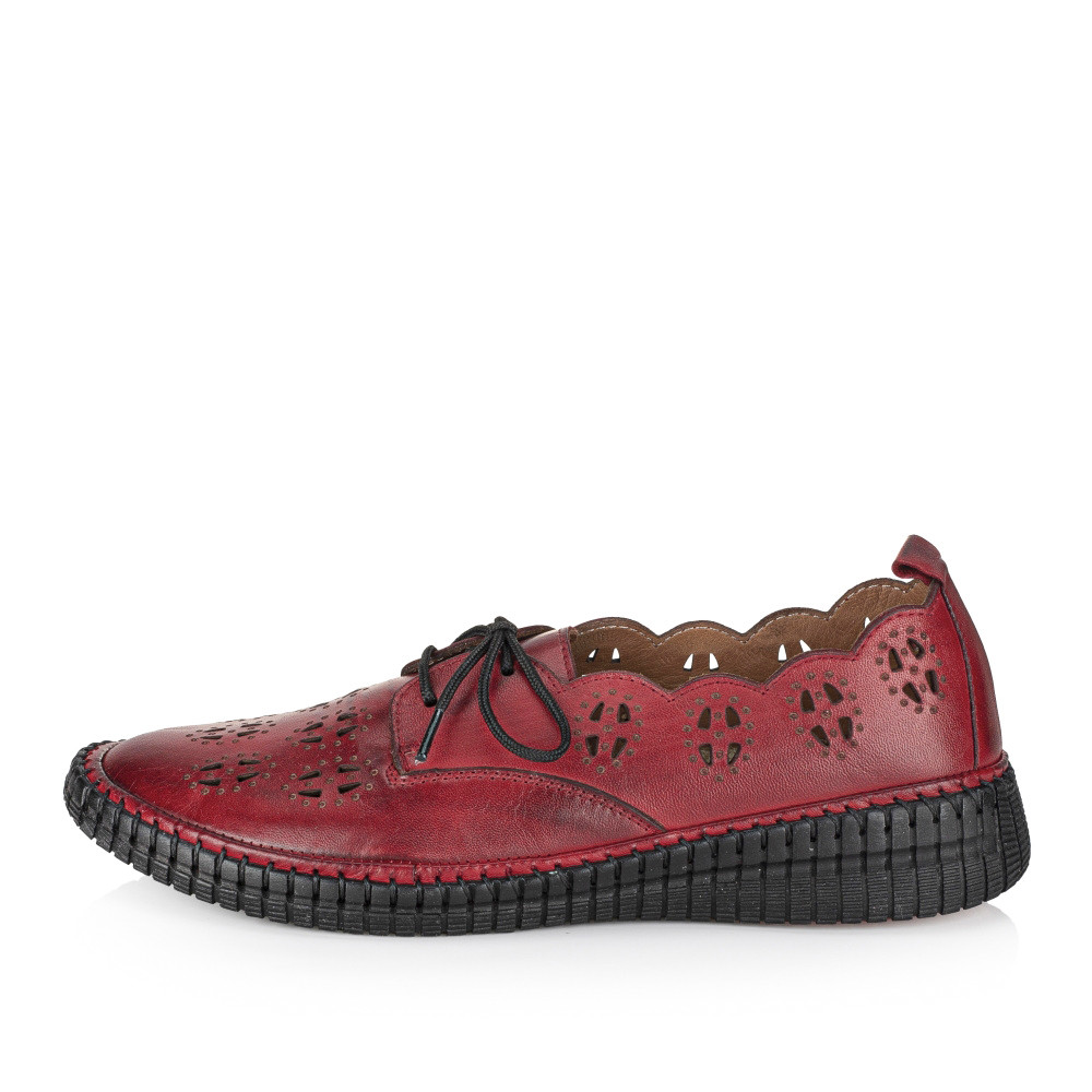 detail Dámské polobotky IBERIUS IBE-10102873-S2 červená