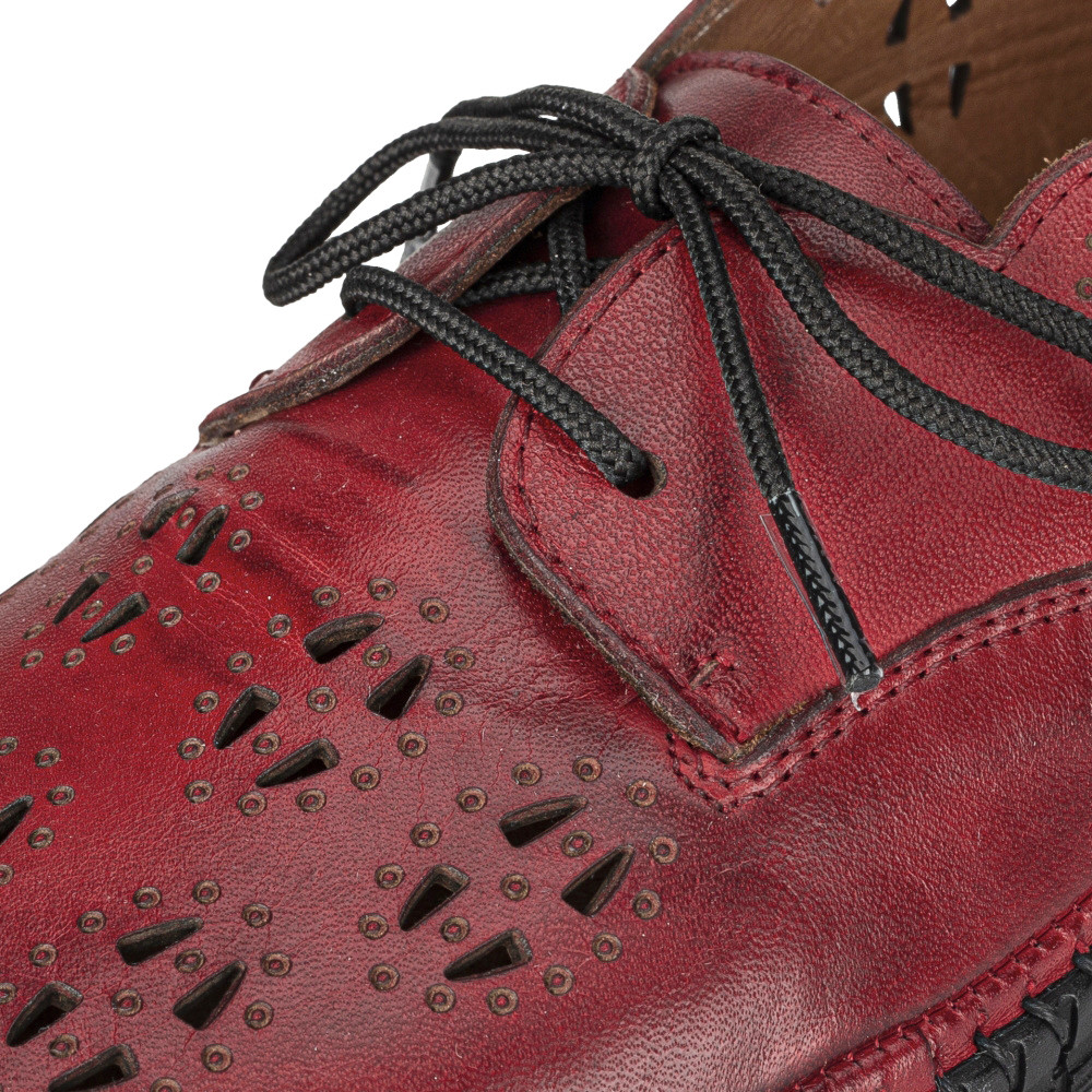 detail Dámské polobotky IBERIUS IBE-10102873-S2 červená