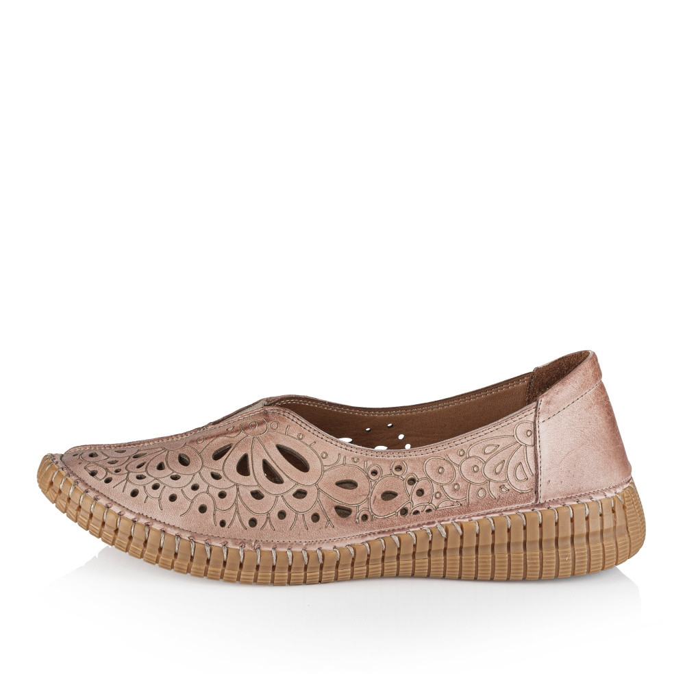 detail Dámské mokasíny IBERIUS 2854-LAS1-526 růžová S2