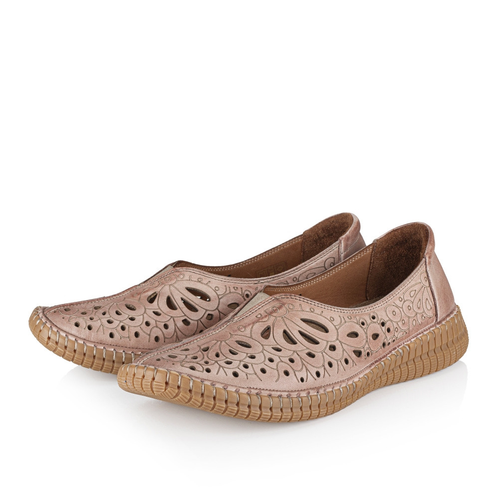 detail Dámské mokasíny IBERIUS 2854-LAS1-526 růžová S2