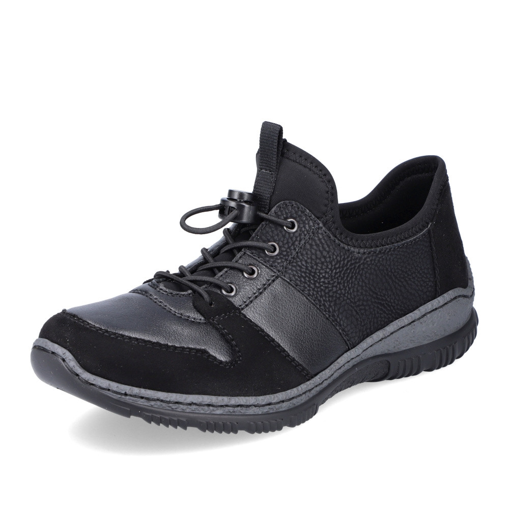 detail Dámské polobotky RIEKER N3255-01 černá W2