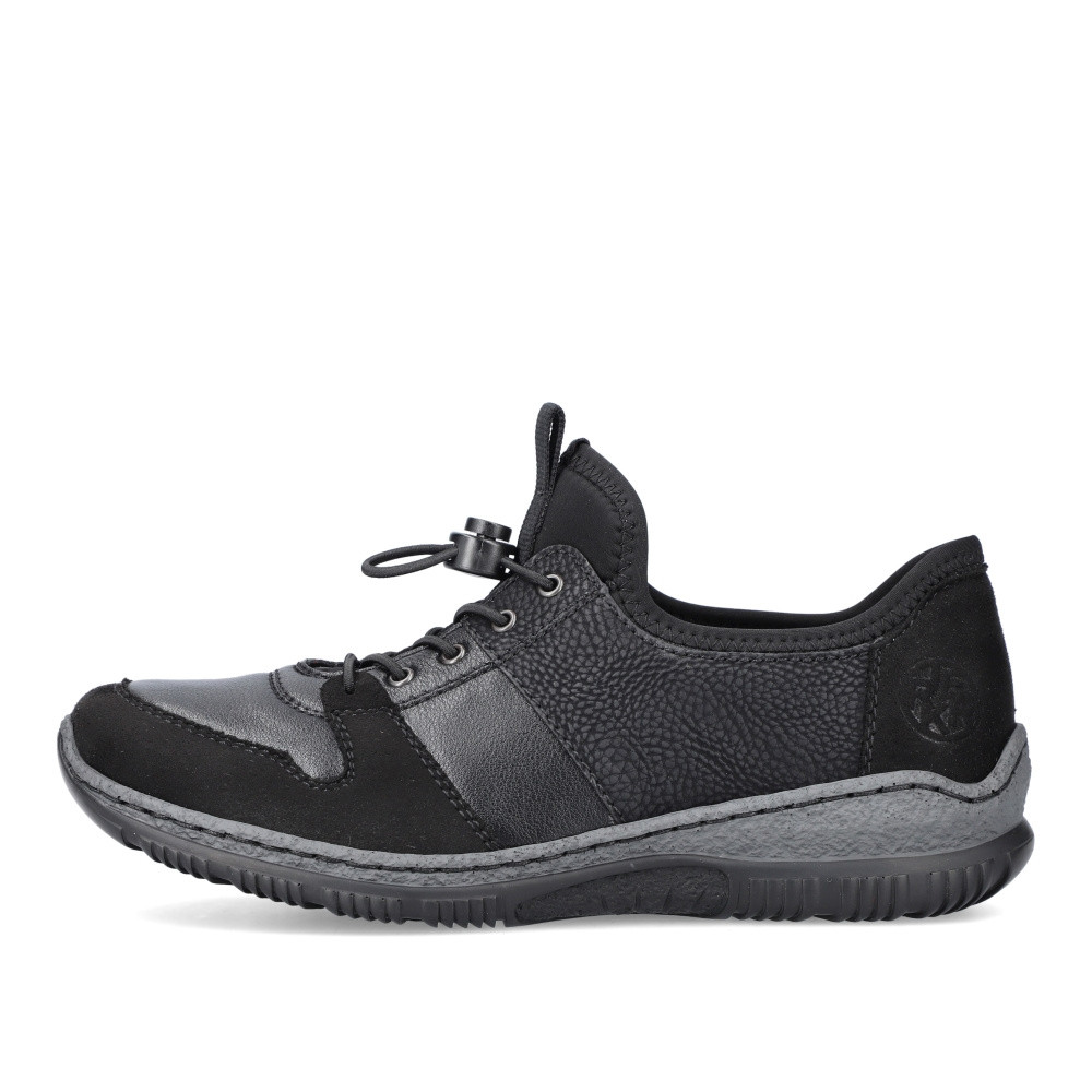 detail Dámské polobotky RIEKER N3255-01 černá W2