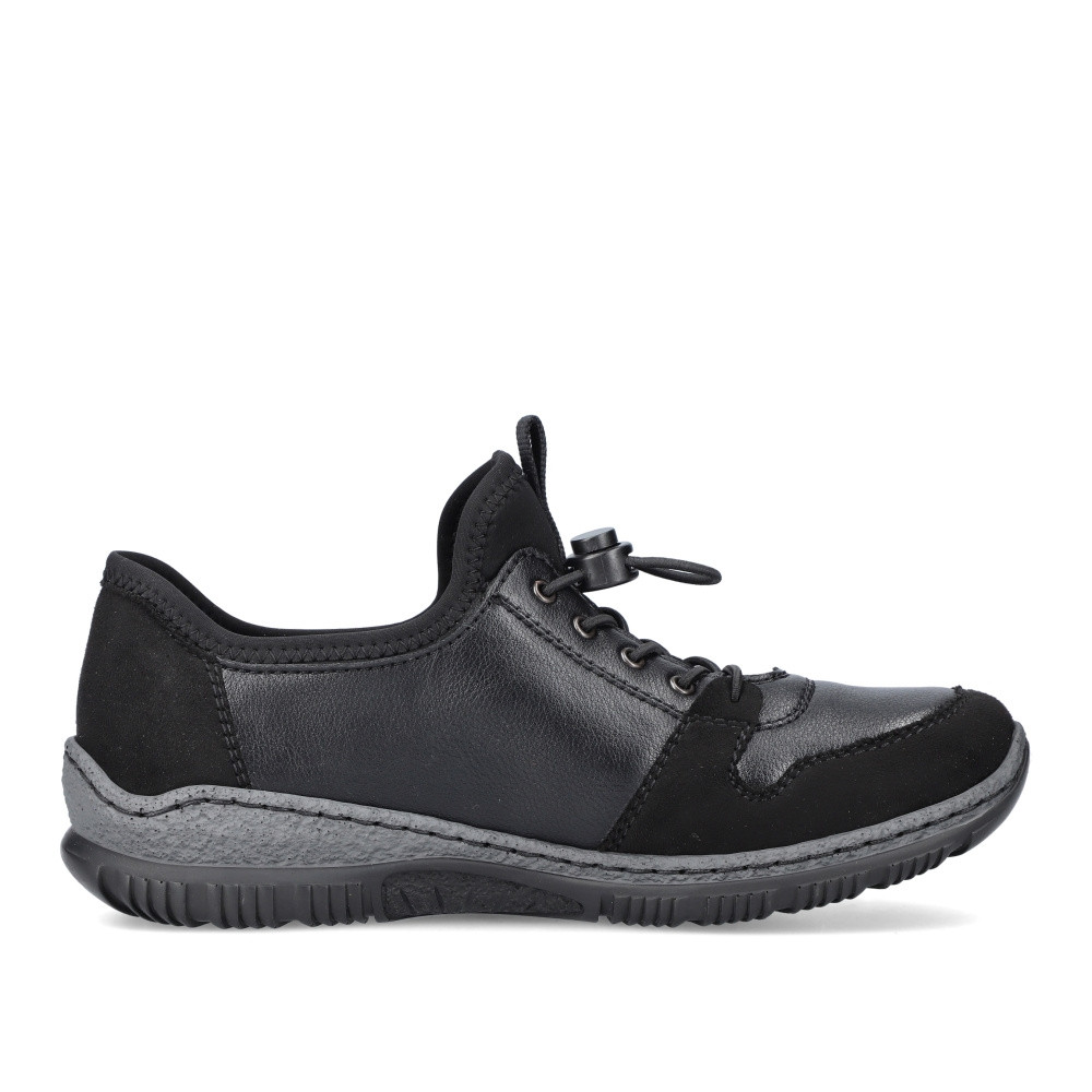 detail Dámské polobotky RIEKER N3255-01 černá W2