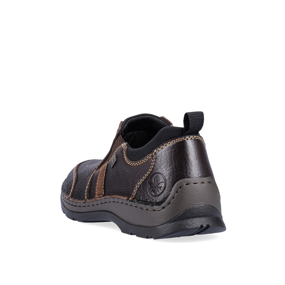 detail Pánské mokasíny RIEKER RIE-10102978-W2 hnědá