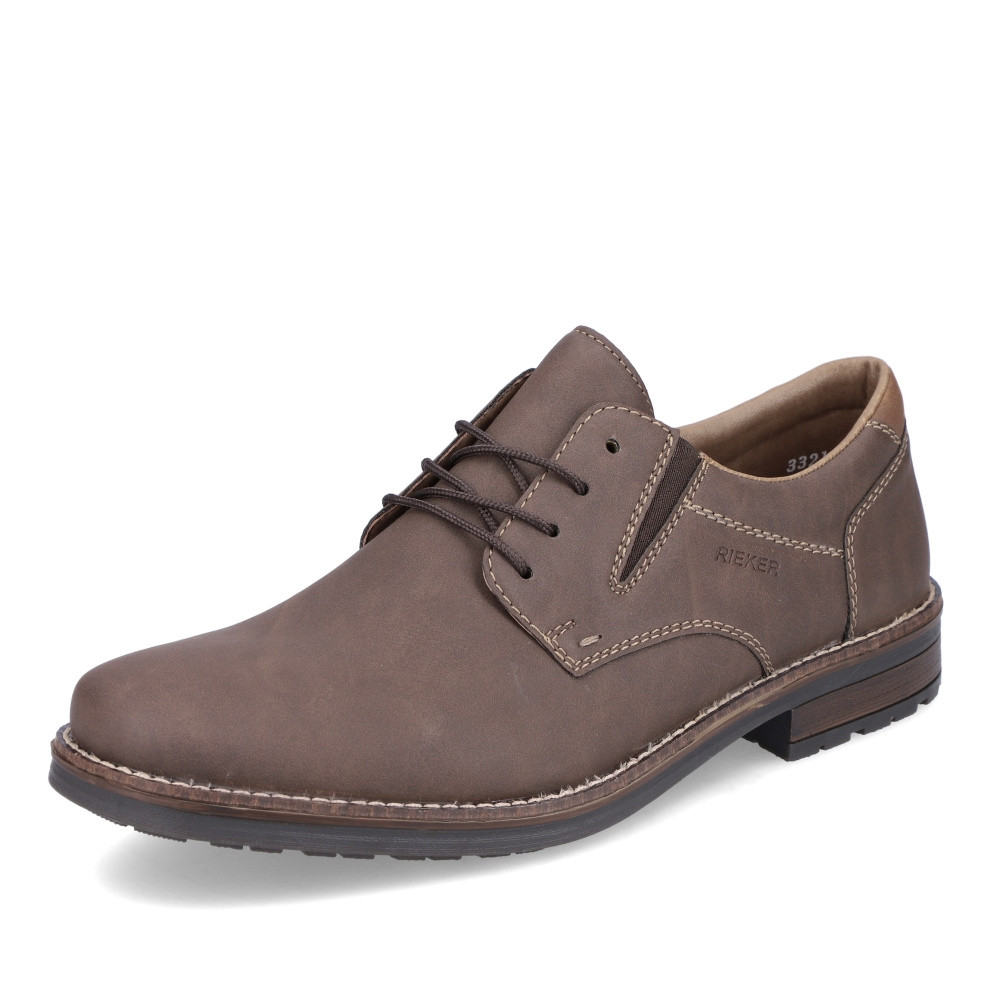 detail Pánské polobotky RIEKER 33214-25 hnědá W2