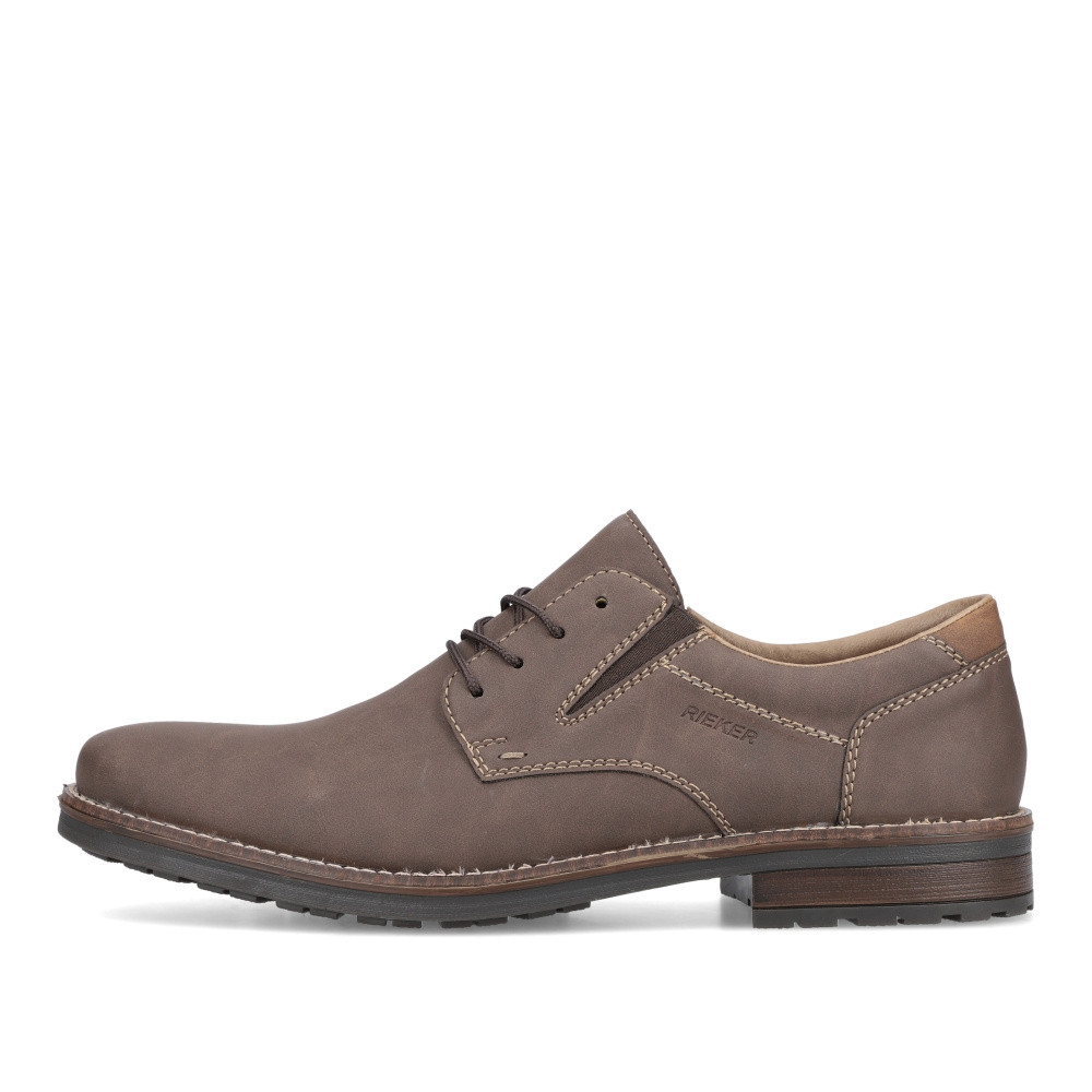 detail Pánské polobotky RIEKER 33214-25 hnědá W2