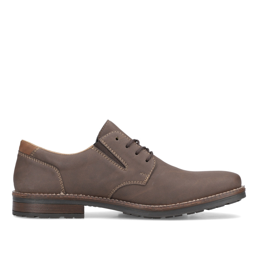 detail Pánské polobotky RIEKER 33214-25 hnědá W2