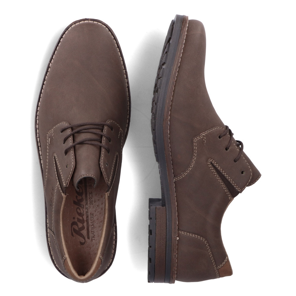 detail Pánské polobotky RIEKER 33214-25 hnědá W2