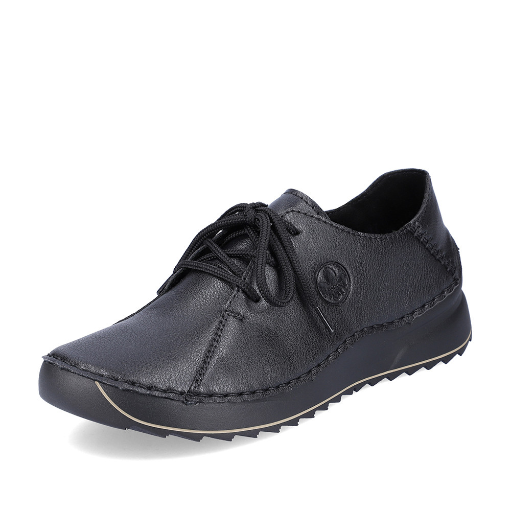 detail Dámské polobotky RIEKER 51515-00 černá W2