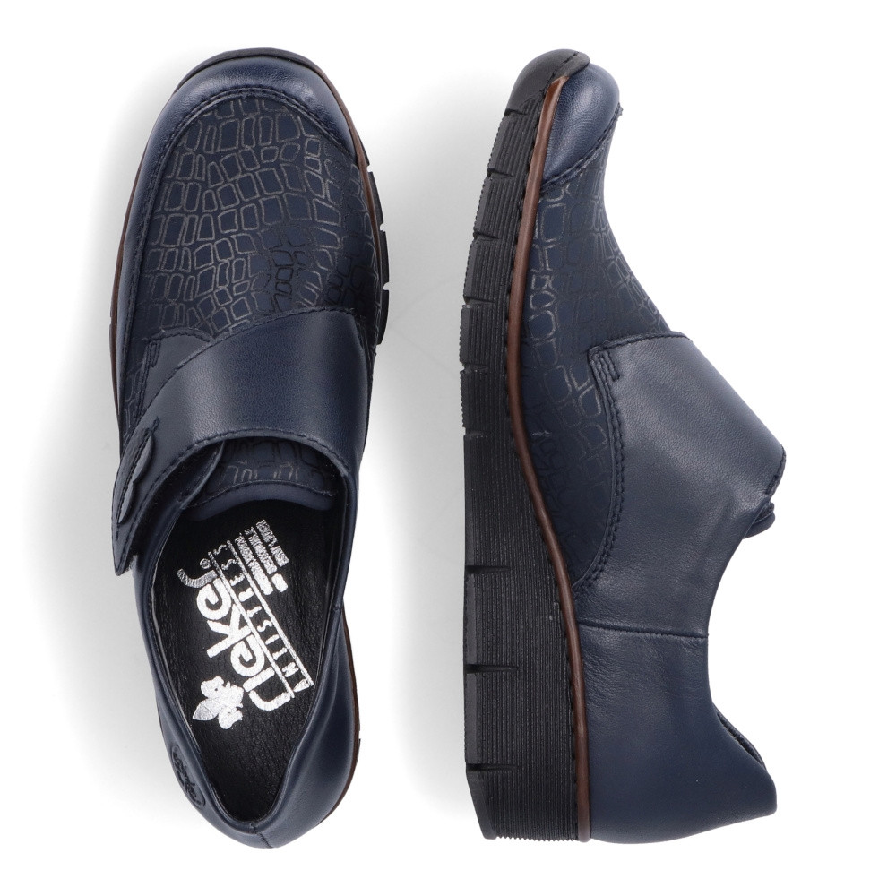 detail Dámské polobotky RIEKER RIE-10103018-W2 modrá