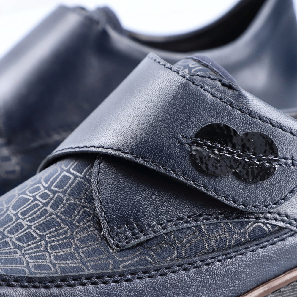 detail Dámské polobotky RIEKER RIE-10103018-W2 modrá