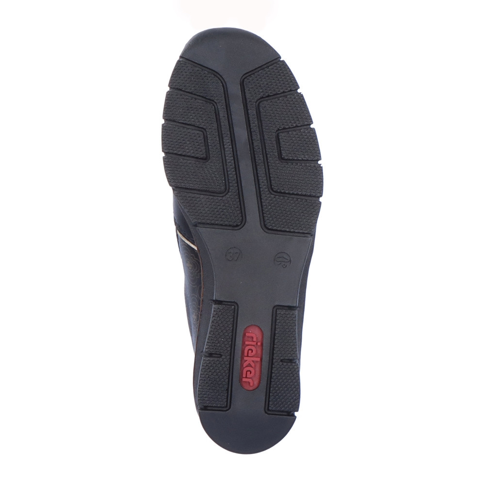 detail Dámské mokasíny RIEKER RIE-10103021-W2 černá