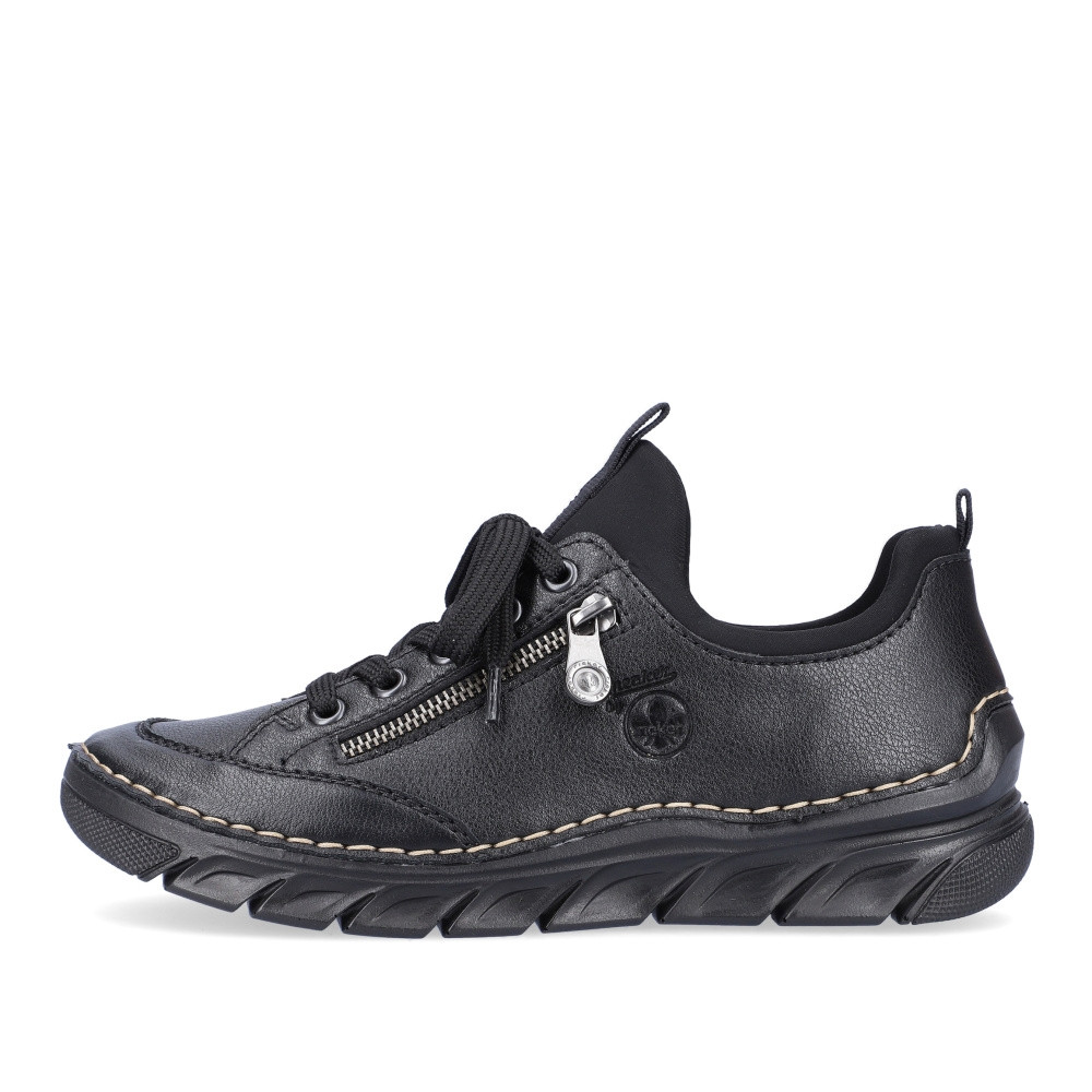 detail Dámské tenisky RIEKER 55073-00 černá W4