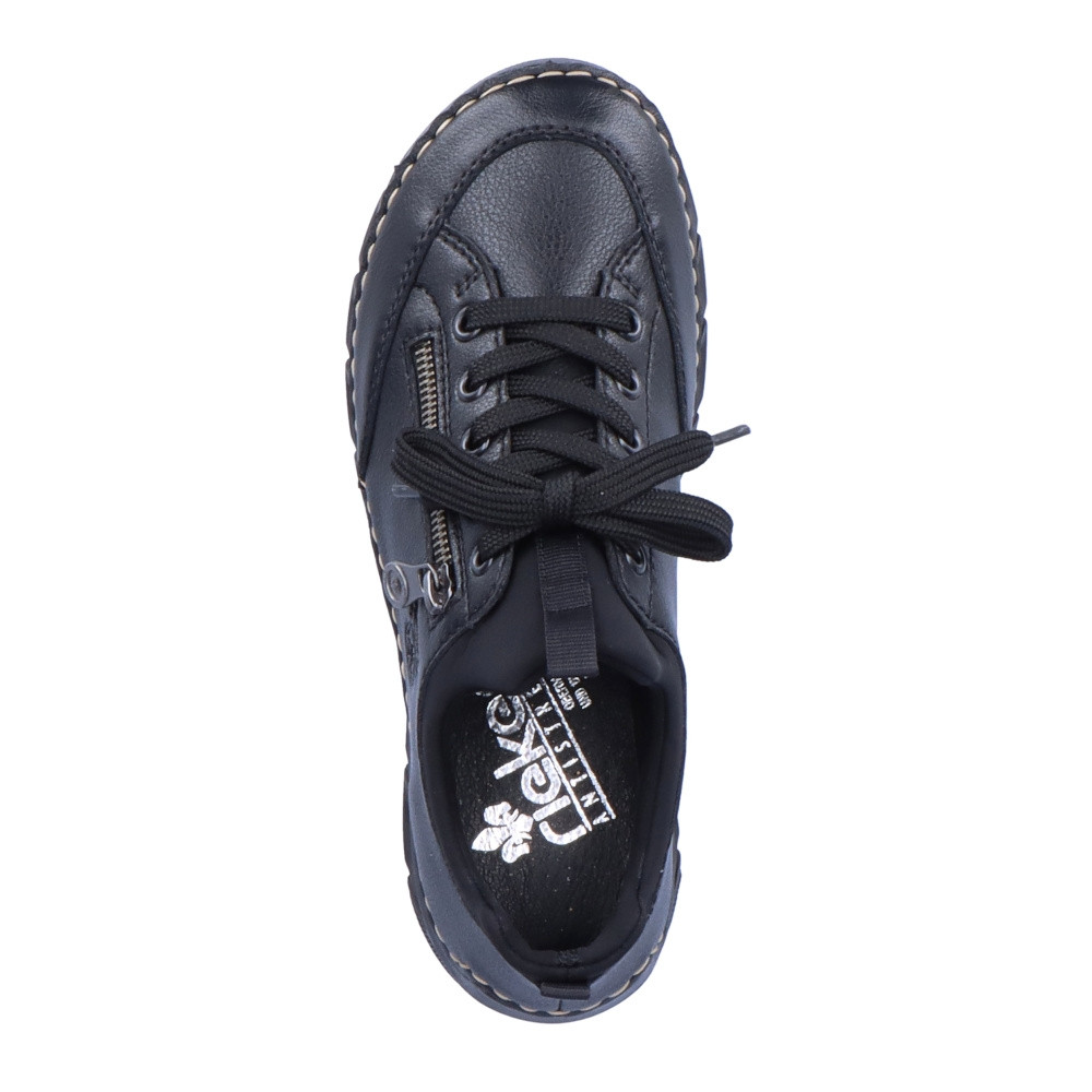 detail Dámské tenisky RIEKER 55073-00 černá W4