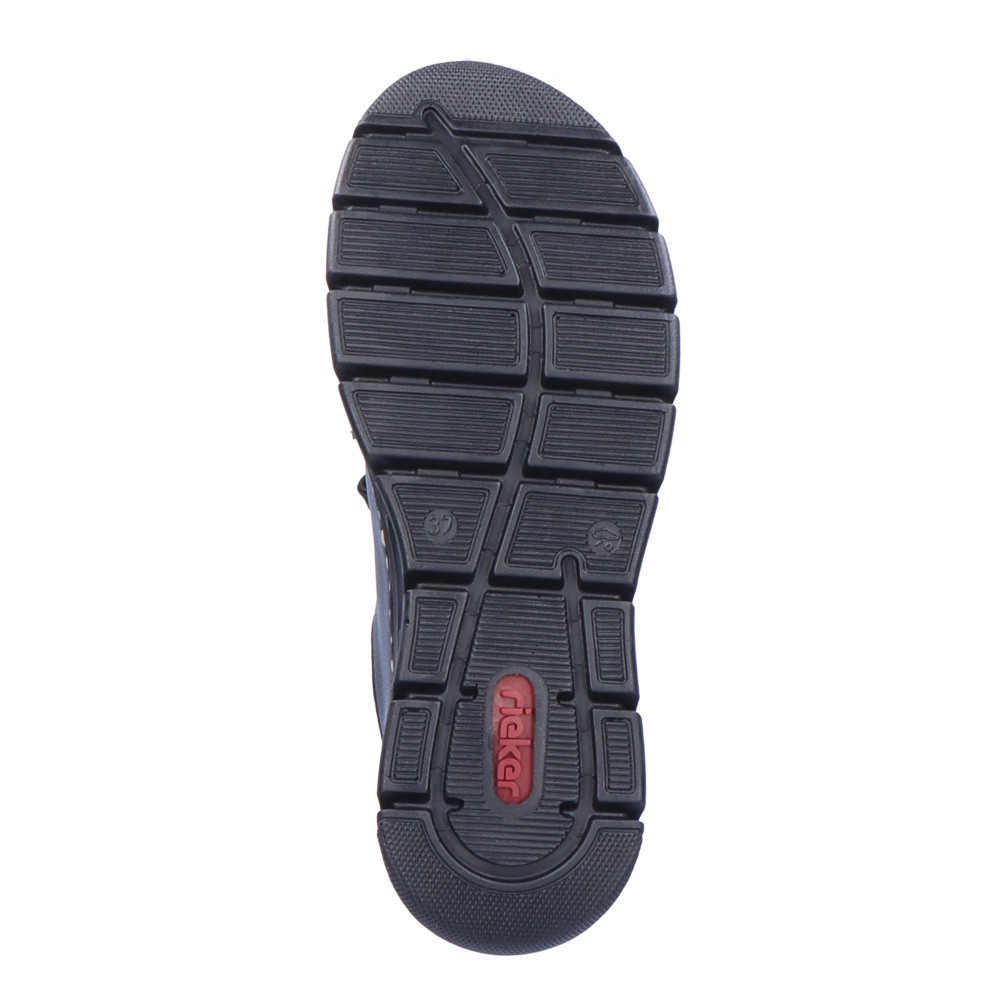 detail Dámské tenisky RIEKER 55073-00 černá W4