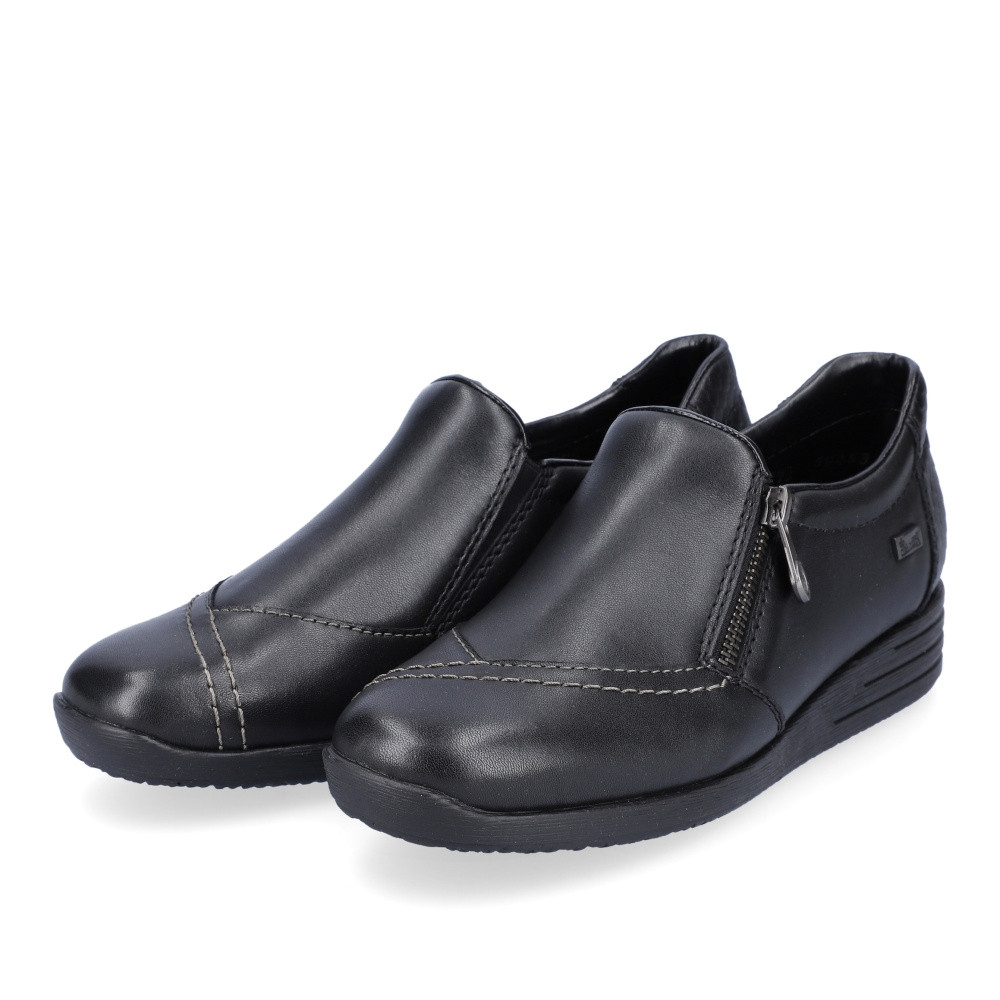 detail Dámské polobotky RIEKER RIE-10103030-W2 černá