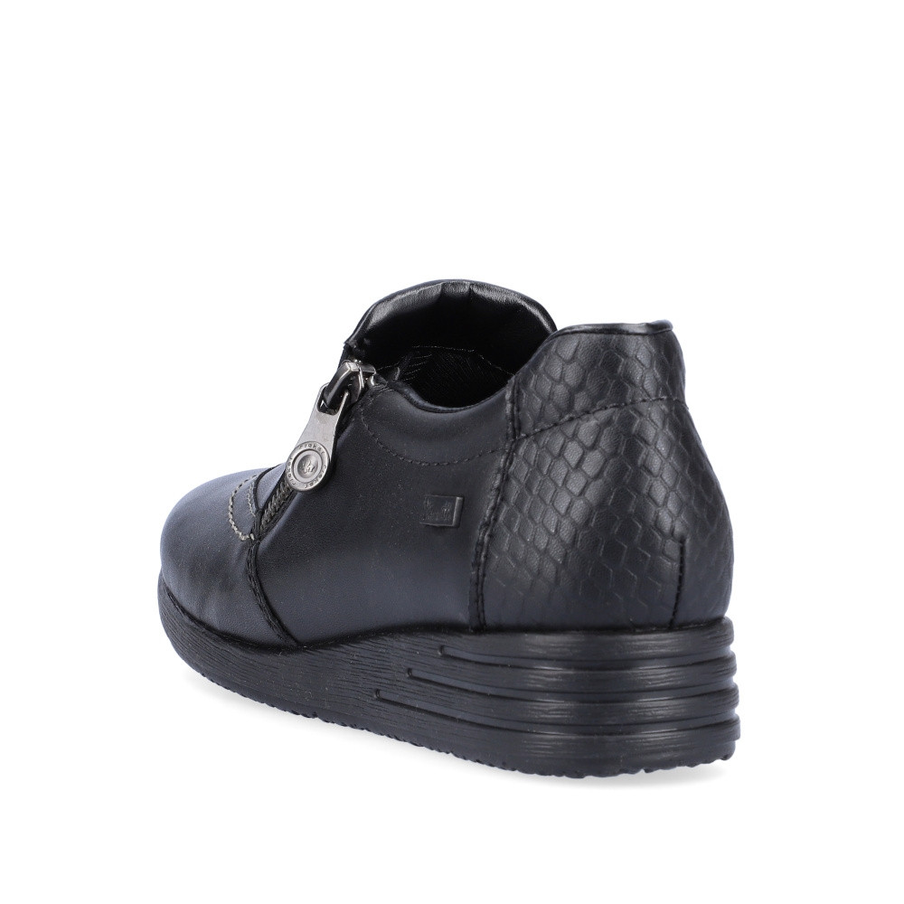 detail Dámské polobotky RIEKER RIE-10103030-W2 černá