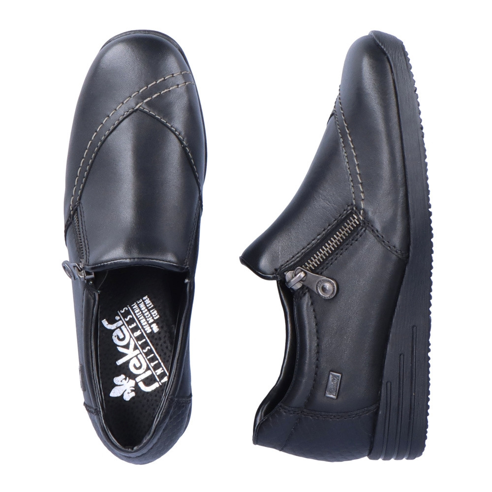 detail Dámské polobotky RIEKER RIE-10103030-W2 černá