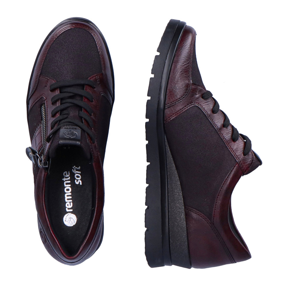 detail Dámské polobotky REMONTE RIE-10103046-W2 červená