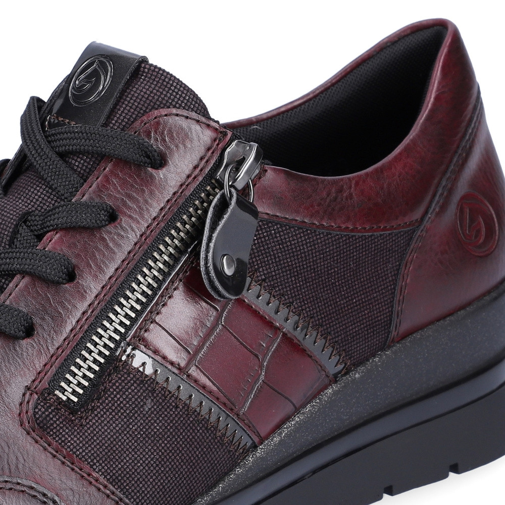 detail Dámské polobotky REMONTE RIE-10103046-W2 červená