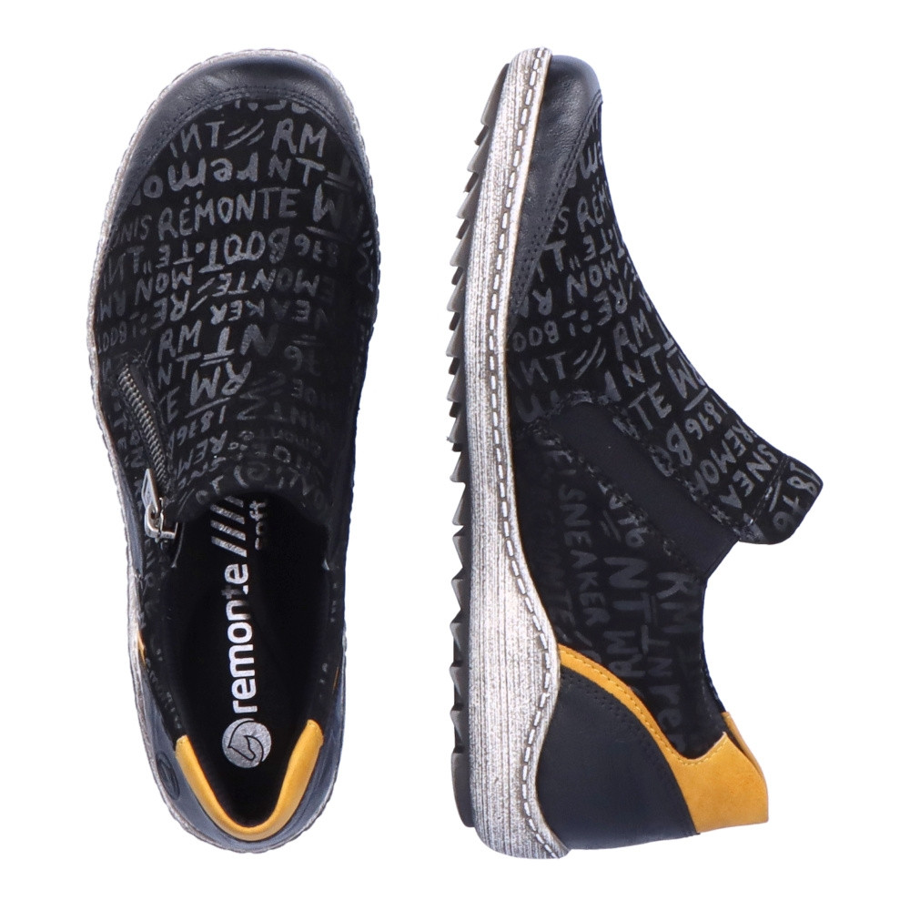 detail Dámské polobotky REMONTE RIE-10103049-W2 černá