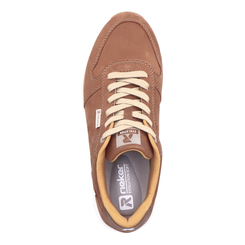 detail Pánské tenisky RIEKER REVOLUTION 07004-22 hnědá W2