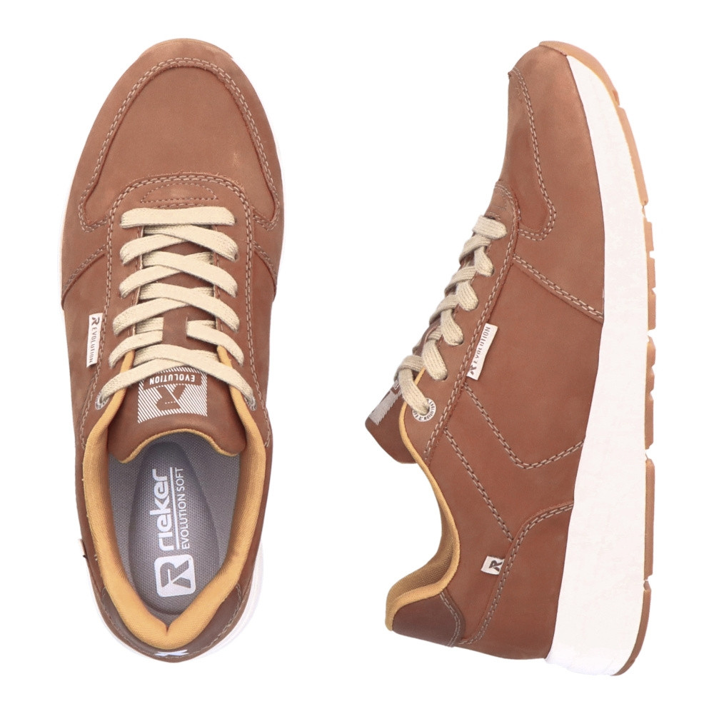 detail Pánské tenisky RIEKER REVOLUTION 07004-22 hnědá W2