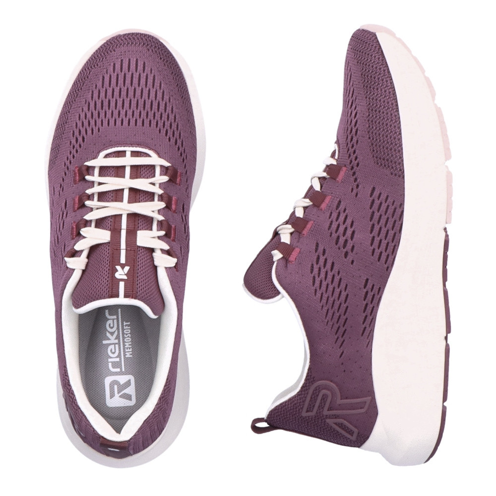 detail Dámské tenisky RIEKER RIE-10103108-W2 fialová
