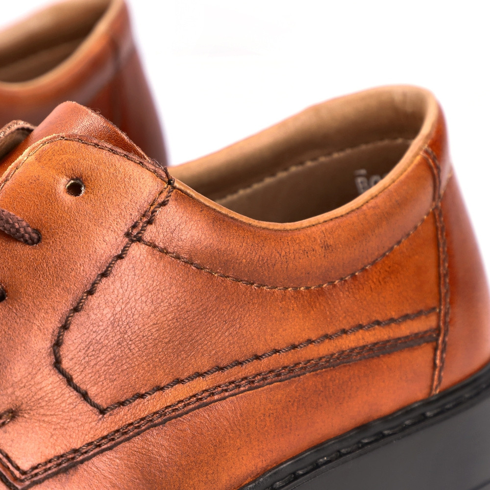 detail Pánské polobotky RIEKER RIE-10103117-W3 hnědá