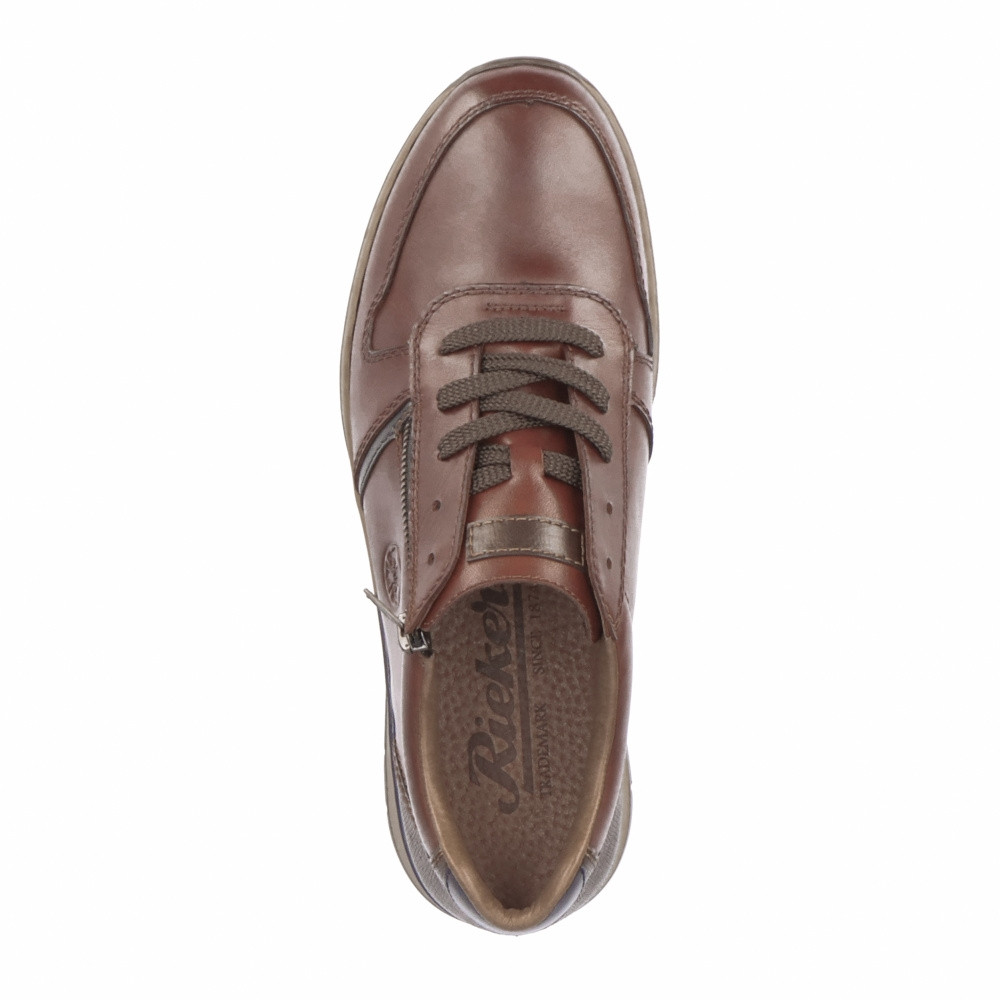 detail Pánské polobotky RIEKER B2112-25 hnědá W4